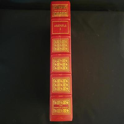 13 Leather & Paper Bound Books With Gold Leaf Details (D-DW)