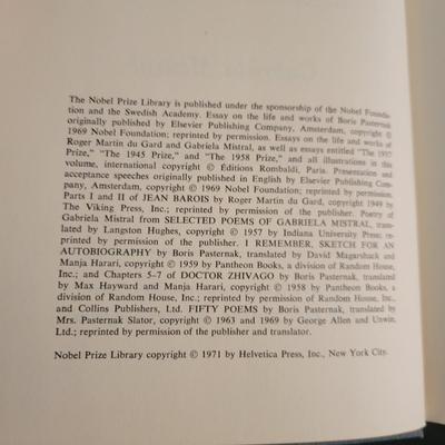 Seventeen Volume Nobel Prize Library (D-DW)