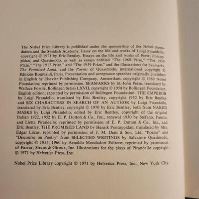 Seventeen Volume Nobel Prize Library (D-DW)