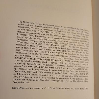 Seventeen Volume Nobel Prize Library (D-DW)