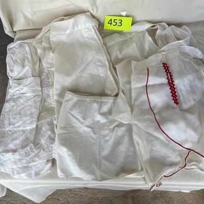 2 White Aprons