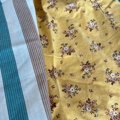 4 Browns/ Blues aprons