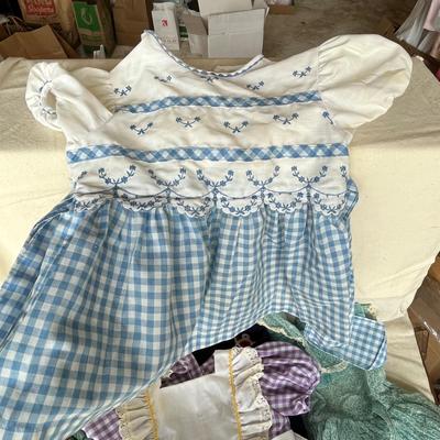 5 Baby/ Toddler Dresses 1940s