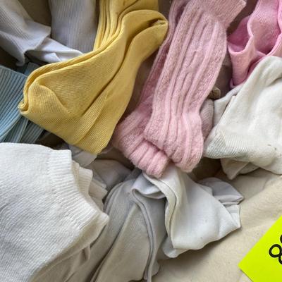 Box of women's socks