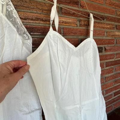 4 vintage slips.