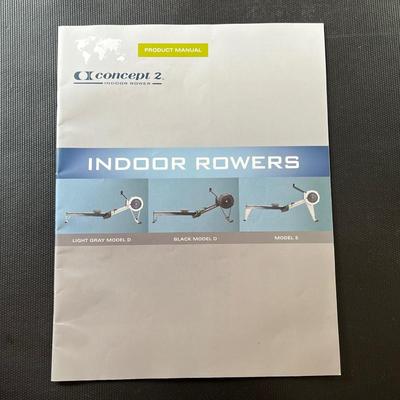 CONCEPT 2 / SHOXBOX ~ Model E ~ Indoor Rower