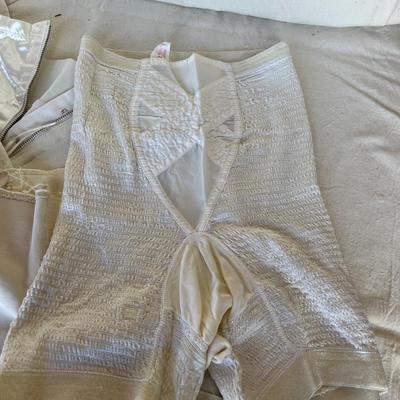 Vintage women's underwear with stocking grips