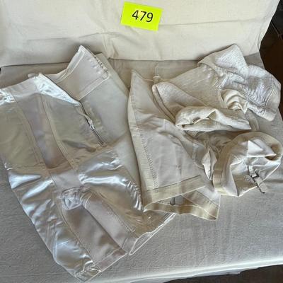 Vintage women's underwear with stocking grips
