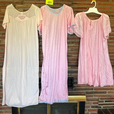 3 Night gowns - Pink