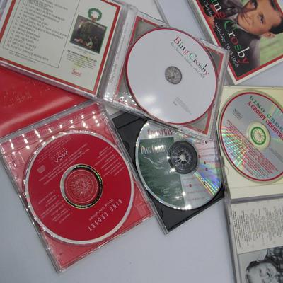 Bing Crosby Holiday Christmas CD Collection Lot