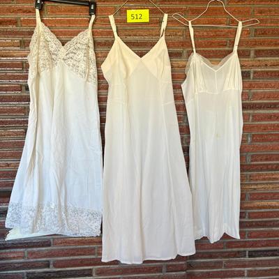 3 vintage slips