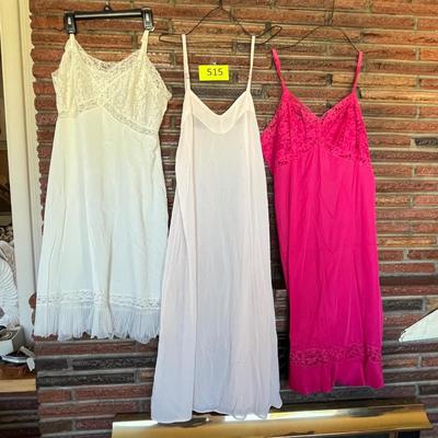 3 vintage slips
