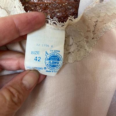 2 Vintage slips