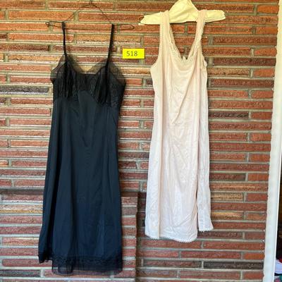 2 Vintage slips
