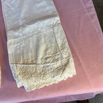 2 white skirt slips