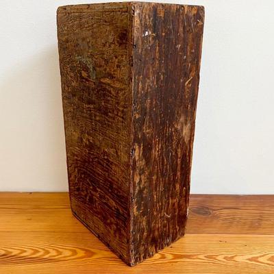 Vtg. Wood Tool Box