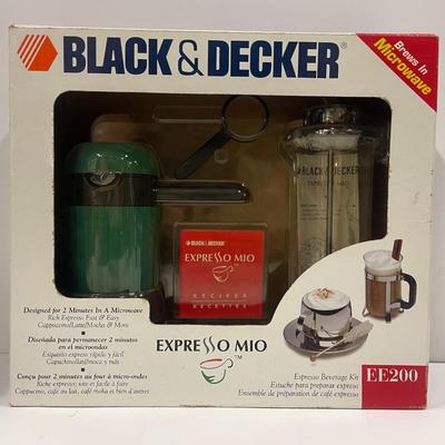 Black & Decker Expresso Mio Microwave Espresso Machine