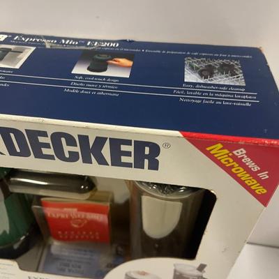 Black & Decker Expresso Mio Microwave Espresso Machine