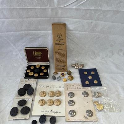 Military Button collection