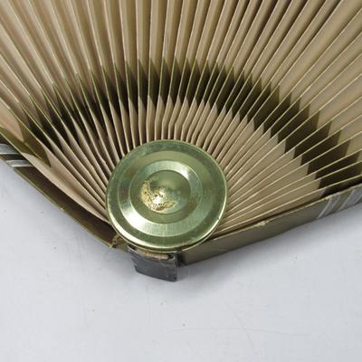 Vintage Mid Century Fireplace Background Fan Air Line MFG. Co.