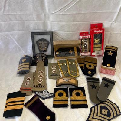 Vintage Military Uniform Accessories