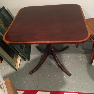 Regency Flame Mahogany Breakfast Table Antique Table