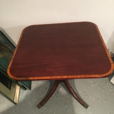 Regency Flame Mahogany Breakfast Table Antique Table