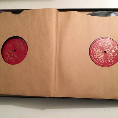 Aida  and Tosca 3 Lp London Records FFRR box Set