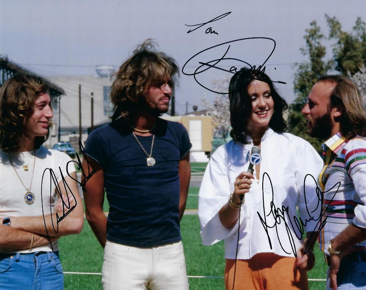 The Bee Gees signed photo | EstateSales.org