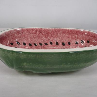 Ceramic Watermelon Bowl