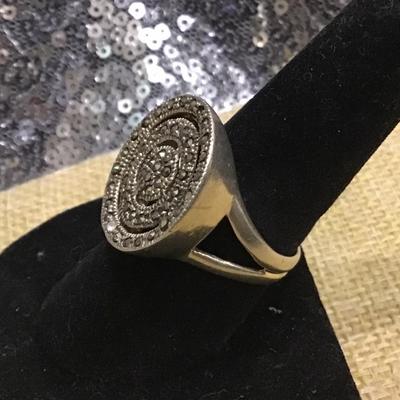925 Large Silver Ring