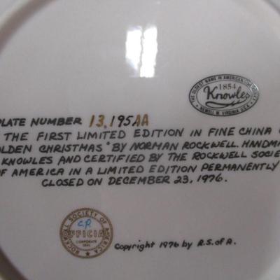 Knowles Rockwell Collector Plates