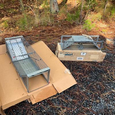 S1586 Set of Two Havahart Animal Traps
