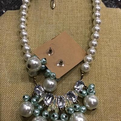 Plunder Costume Necklace with Earrings