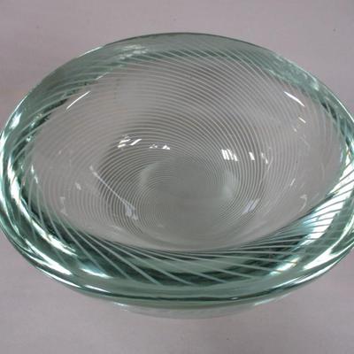 Art Glass Mortar Bowl with Pestle