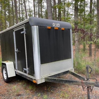 S1593 Car Mate 500 Series Custom Cargo 5â€™x10â€™ trailer.