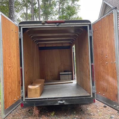 S1593 Car Mate 500 Series Custom Cargo 5â€™x10â€™ trailer.