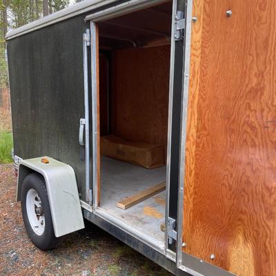 S1593 Car Mate 500 Series Custom Cargo 5â€™x10â€™ trailer.