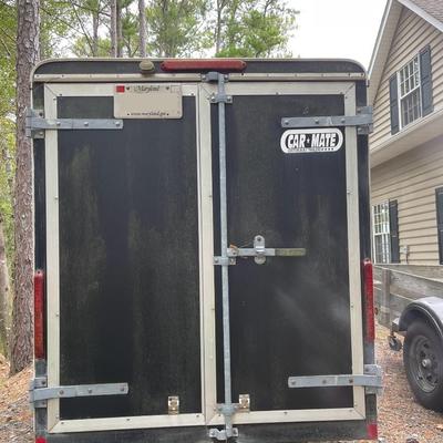 S1593 Car Mate 500 Series Custom Cargo 5â€™x10â€™ trailer.