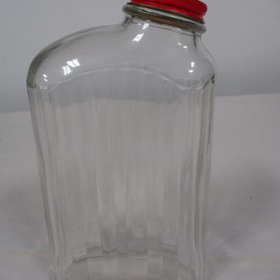 Wyler's Borden Vintage Glass Jar With Lid