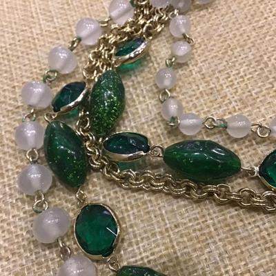 Beautiful Vintage Multi Layered Necklace