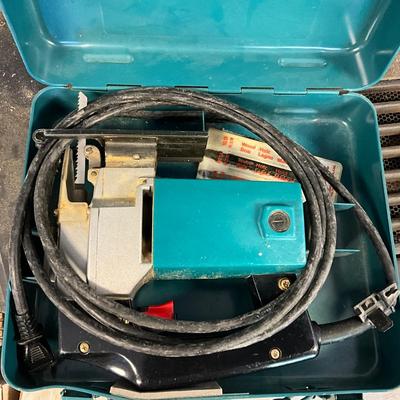 S1597 Makita 125mm Disc Sander and Jig Saw