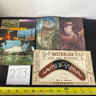 Vintage Austria Postcards and Boomerang