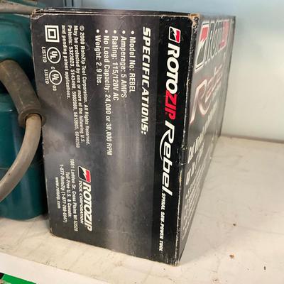 S1598 Rotozip Rebel Spiral Saw Power TOol