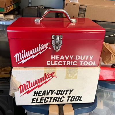 S1601 New in Box Milwaukee Heavy Duty Electric Tool Box