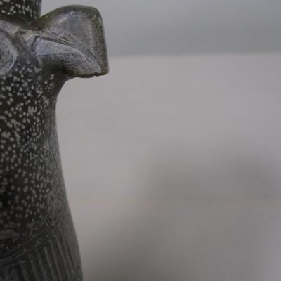 Vintage Egyptian Hawk Sculpture Soapstone