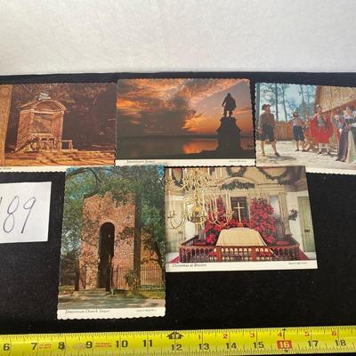 Vintage Jamestown Postcards