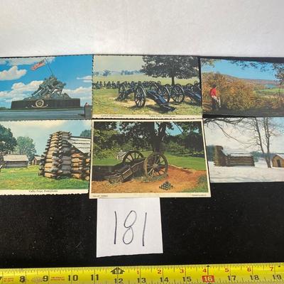 Vintage Valley Forge Postcards
