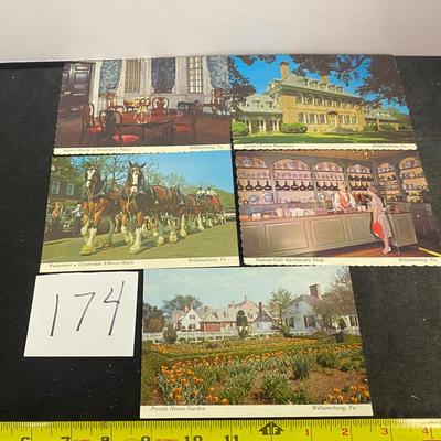 Vintage Williamsburg Postcards