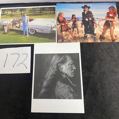Country Stars Postcards
